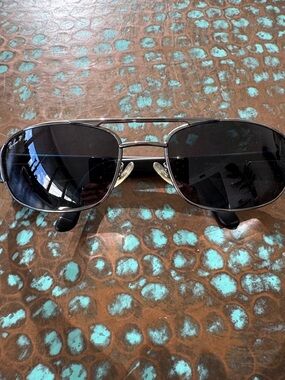 Ray-Ban Men’s Black Lens Pilot Sunglasses - Silver Frame